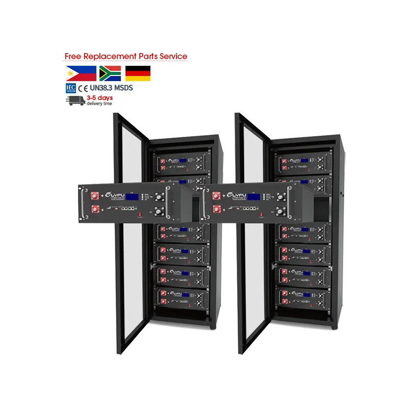 48v 51.2v סוללה רכוב 10kwh 20kwh lifepo4 פאנל סולארי וסוללה סולארית גיבוי