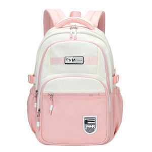 Mochila de nailon resistente al agua de alta calidad para niños Unisex, Mochila para estudiantes, elegante antirrobo con bolsillo trasero, Mochila escolar - Product Image 1