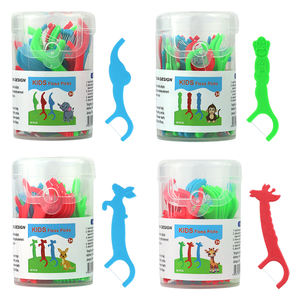 Cure-dents pour enfants en forme de singe, 36 pièces, saveur de chewing-<span class=keywords><strong>gum</strong></span> amusante pour les soins bucco-dentaires - Product Image 6