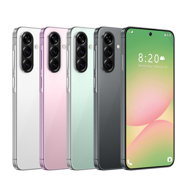 A56 8GB+256GB Android 15 Smartphone 8000mah 5G Dual SIM Dual Standby 108MP Rear Camera HD Screen Spanish Unlocked for LTE