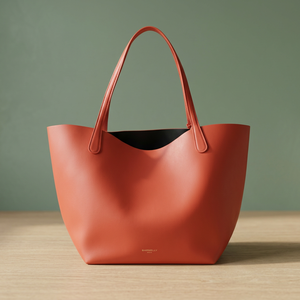 Sac à main en similicuir pour femme, style moderne et épuré, fermeture éclair, deux poignées, idéal pour le quotidien, le shopping et les voyages - Product Image 3