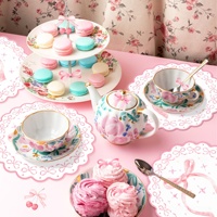 Napperon jetable en dentelle avec nœud rose Alien Papier décoratif pour la vaisselle de fête d'anniversaire et décorations de table Ajoute de l'atmosphère