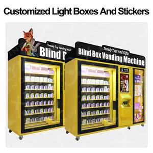 21.5 Inch Touch Screen Toy Doll with Xy Elevator Adjustable Slots Mystery Gift Box Vending Machine - Product Image 4
