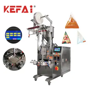 KEFAI Multifunctional Automatic Juice Triangle Pouch Liquid Plastic Bag Packaging Equipment Price