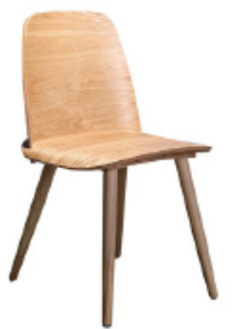 Silla de Comedor Plegable Moderna, Diseño Escandinavo, Estructura Metálica, Asiento de PP, Tapicería de Algodón, Patas de Madera, 1 Año de Garantía, Estable para el Hogar - Product Image 2