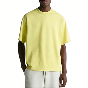 T-shirt personnalisé de haute qualité en coton 100% uni, grande taille, broderie personnalisée, impression de logo - Product Image 2