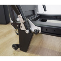 MJD-W45 Reformer Pilates demi-tourneur en alliage d'aluminium réglable avec conception durable pour usage en studio de Pilates, garantie de 3 ans