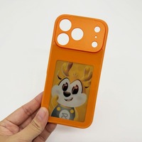 Coque de téléphone NFC à écran 4-encre, personnalisable avec image à l'encre, pour iPhone 17 16 Pro Max et Samsung S23 S24 S25 Plus Ultra