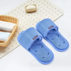 Chaussons de lavage des pieds en silicone antidérapants polyvalents pour brosse de nettoyage magique, exfoliation et massage, 1 pièce - Product Image 3