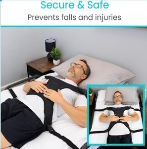 Sangles de sécurité Les patients âgés empêchent le harnais de poitrine coulissant Hôpital médical Ceinture de sécurité pour fauteuil roulant matelassée Oreiller fonctionnel 2 en 1 - Product Image 4