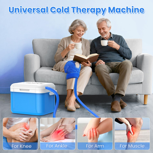 Portable Ice Therapy Machine Cold Compression <strong>Recovery</strong> System with Quiet Pump and Timer for Knee Shoulder Ankle Care - Product Image 4