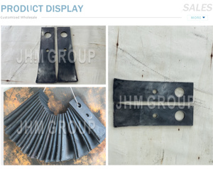 JIUHE usine directe longue durée de vie couteau de <span class=keywords><strong>broyeur</strong></span> à <span class=keywords><strong>marteaux</strong></span> Durable haute productivité nouvel assemblage de lame - Product Image 6