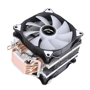 QiuzAim 120mm Ventiladores duales <span class=keywords><strong>CPU</strong></span> Cooler 6 Tubos de calor <span class=keywords><strong>Intel</strong></span> LGA E5 2011/2011-V4/2099 X79/X99/X299 AMD AM3/AM4 RGB Air Heatsink PC - Product Image 4