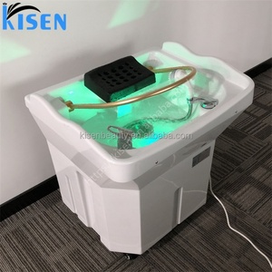 อ่างสระผมเคลื่อนที่แบบพกพา Kisen 1 ถัง พร้อมระบบหมุนเวียนน้ำ ไม่ต้องใช้ท่อ - Product Image 1