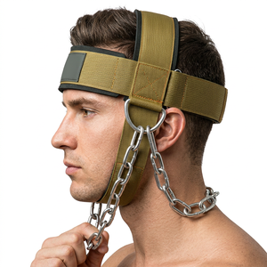 Arnés de Cabeza y Cuello Ajustable Antideslizante de Alta Resistencia de Algodón/Poliéster Cómodo para Gimnasio de SAAR INDUSTRIES - Product Image 1