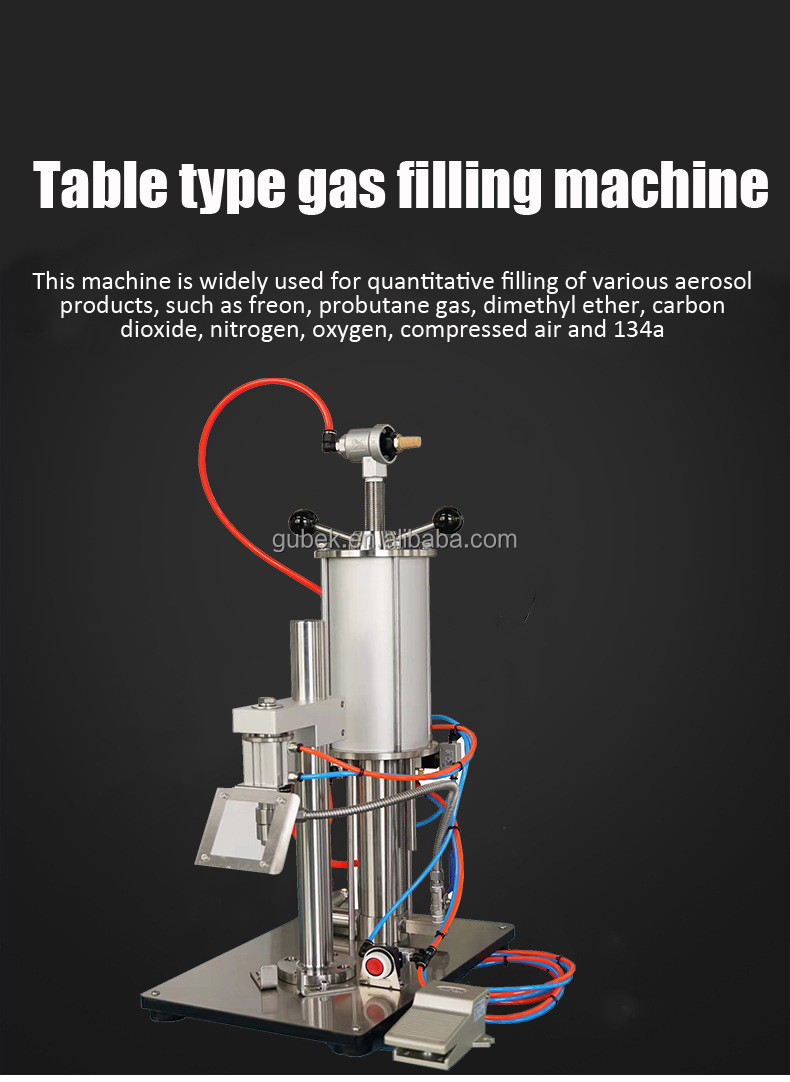 GUBEK LPG Gas Cylinder Can Filling Machine - 1200-1500 Cans/hour