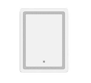 Square Modern Anti-Fogging LED Bathroom <b>Mirror</b> <b>Light</b> Smart Make-<b>Up</b> Lamp Any Logo Waterproof IP44 Rating Hotel Projects - Product Image 2