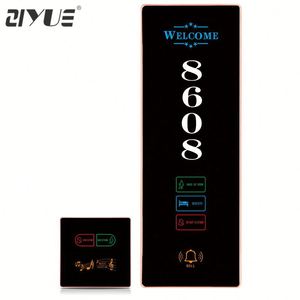 Système de contrôle de chambre d'hôtel série tactile, système d'éclairage d'hôtel, sonnette de porte, panneau de sonnette - Product Image 4