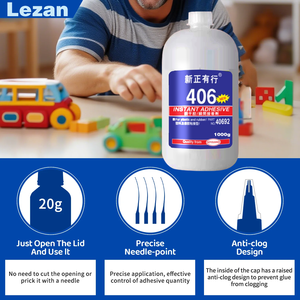 Wirtschaft licher Lösungs anbieter Oberflächen unempfindlich Ultra Thin Flexibel für die industrielle Wartung Reparatur CA-Kleber - Product Image 3