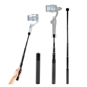 Palo de Selfie Plegable Ultracompacto de Aleación de Aluminio de 73 cm para Cámaras de Acción - Compatible con <span class=keywords><strong>Osmo</strong></span> para Hero 13 - Product Image 3
