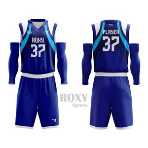 Nuevo Conjunto de Uniformes de Baloncesto Personalizados, Ropa de Equipo con Impresión Sublimada, Camisetas de Baloncesto al por Mayor, Pedidos al por Mayor - Product Image 5