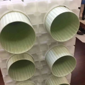 Condotto di Protezione Cavi in <span class=keywords><strong>FRP</strong></span>, Tubo per Cablaggio Interrato, Isolamento ad Alta Rigidità Anulare, Anti-interferenza - Product Image 3