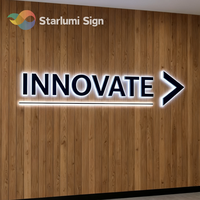 Enseigne lumineuse LED 3D personnalisée, lettres en relief rétroéclairées, signalétique commerciale en acrylique, enseigne pour pizzeria, publicité extérieure pour restaurant, IP65