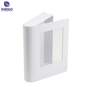 Nueva caja de regalo con forma de libro, caja de embalaje con forma de libro en blanco mate, venta al por mayor. - Product Image 5