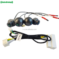 Kit de décodage complet pour système de vision panoramique 360° AVM pour voiture, vision nocturne 540P, trajectoire dynamique pour la modification de Vinfast VF6