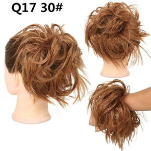 Silike — Extensions capillaires pour femmes, cheveux synthétiques, chouchou et queue de cheval, postiche en caoutchouc élastique, Extensions, Chignons - Product Image 2