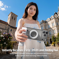 Nouveautés : Mini Perche à Selfie Magnétique Extensible et Pliable avec Télécommande Bluetooth Sans Fil pour Diffusion en Direct et Support Téléphone de Voyage