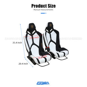 Asientos de coche personalizables de fibra de carbono seca, cuero Nappa Alcantara, negro y rojo para Lamborghini LP580 - Product Image 5