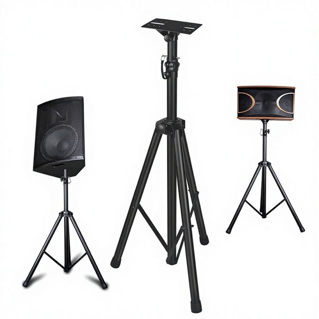 LKT-740 All Metal Speaker Stand Adjustable Height Speaker Stand Professional Floor Tripod Speaker Stand Manufacturer