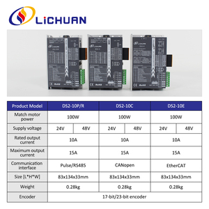 Lichuan ethercat <span class=keywords><strong>DC</strong></span> <span class=keywords><strong>servo</strong></span> điều khiển động cơ 100W-<span class=keywords><strong>1kw</strong></span> <span class=keywords><strong>DC</strong></span> ổ đĩa động cơ 17bit 23bit Encoder 48V <span class=keywords><strong>DC</strong></span> động cơ <span class=keywords><strong>servo</strong></span> cho CNC Robot - Product Image 3