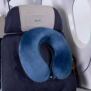 एर्गोनोमिक एडजस्टेबल एंटी-स्नॉर्रिंग यू-आकार यात्रा गर्दन तकिया मेमोरी फोम समर्थन लाइटवेट (<0.5 किलो) वाशेबल तकिए - Product Image 3