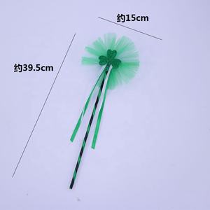 Diadema de Trébol Irlandés de Halloween 2026 con Varita de Hada y Palo Brillante, Set de 2 Piezas, ¡Gran Venta para Niñas! - Product Image 5