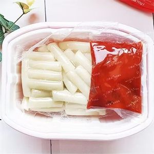 Gâteau de riz instantané, petit plat, 320g, Hot Pot, gâteau de riz frit instantané portable, collation épicée, <span class=keywords><strong>Topokki</strong></span>, collations coréennes, gâteau de riz - Product Image 6