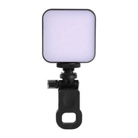 Mini Lampe Portable Rechargeable pour Selfie, Lumière de Poche pour Téléphone Portable, Éclairage de Studio pour Vlog, Couleurs Réglables