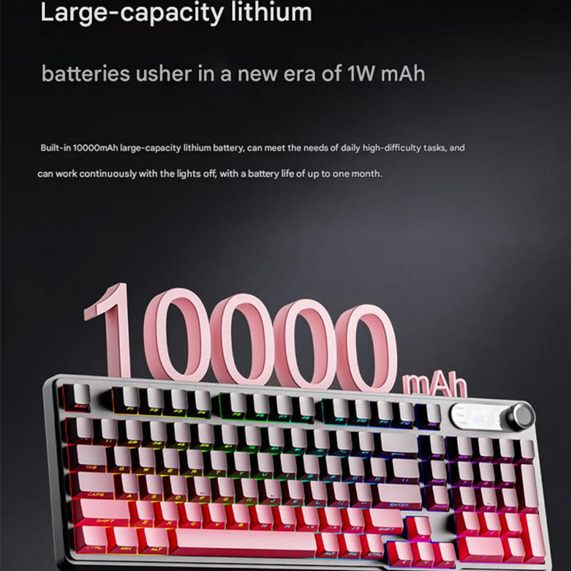 V102 Gradient V102 Mini USB Keyboard Mouse Set Wired/Wireless Silent ...