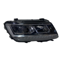 Ensemble de phares LED REAL F134 gauche/droite OE 5NG941081D/5NG941082D pour Volkswagen ALLSPACE (2017-2020) 6000K 12V 50W H11