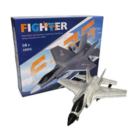 Avion télécommandé Fx535 F35 à aile fixe 2.4G, modèle RC en mousse EPP à deux canaux pour débutants et adultes, vol en extérieur