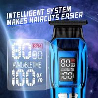 Tondeuse à cheveux professionnelle Kemei KM-2797 avec moteur sans balais 9000 tr/min, ensemble de tondeuses sans fil KM-2795 KM-2976, machine à couper les cheveux