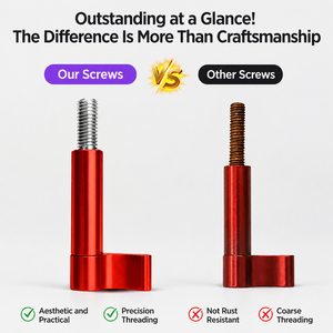 Tornillo de Mariposa Largo en Forma de L y T de Aluminio CNC M4 M5 M6 M8 1/4 para Accesorios de Cámara GoPro/Hero/<span class=keywords><strong>Xiaomi</strong></span>/<span class=keywords><strong>YI</strong></span> y Cámaras Deportivas de Acción - Product Image 3