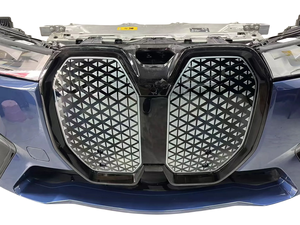 Ensemble de pare-chocs avant d'occasion pour <span class=keywords><strong>BMW</strong></span> <span class=keywords><strong>IX</strong></span> <span class=keywords><strong>Xdrive40</strong></span> avec ventilateur électronique et grilles Système de refroidissement du réservoir d'eau Nosecut - Product Image 3