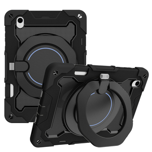 Étui pour tablette pour <span class=keywords><strong>Lenovo</strong></span> <span class=keywords><strong>TAB</strong></span> M11 M10 Plus 2nd 3rd Gen X306 <span class=keywords><strong>K10</strong></span> X606 TB128 P11 support Portable PC Silicone 360 Rotation armure couverture - Product Image 1