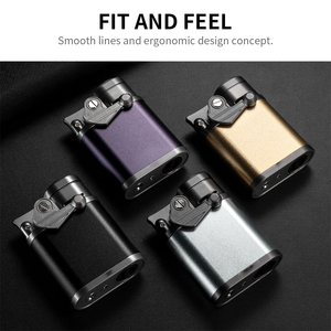 Pemantik cerutu kualitas tinggi empat api pemantik api khusus - Product Image 4