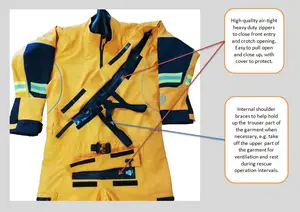 Nylon Dry Suit For Water Search And Rescue Coverall Meet Wet Clothing Water Rescue Underwear Dry Water Rescue Clothing