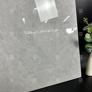 공장 가격 Porcelanto 광택 세라믹 하우스 타일 <span class=keywords><strong>60x60</strong></span> 회색 럭셔리 Carrelage 대리석 바닥 타일 거실 용 - Product Image 5