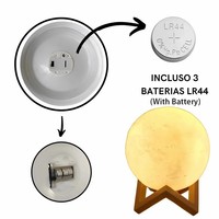 Décoration de chambre, éclairage intérieur, lampe de lecture, lumière LED en forme de lune, lumière de galaxie, veilleuse lunaire
