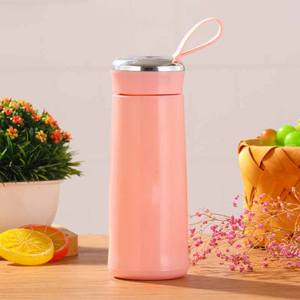 IStapromo Gifts Creative Fashion Bouteille d'eau en verre à double paroi de 400 ml, résistante aux hautes températures, avec logo personnalisé - Product Image 5